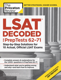 Cover image: LSAT Decoded (PrepTests 62-71) 9781101882498