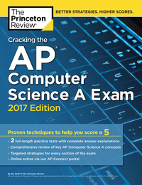 Cover image: Cracking the AP Computer Science A Exam, 2017 Edition 9781101919880