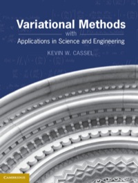 Cover image: Variational Methods with Applications in Science and Engineering 1st edition 9781107022584