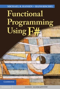 Imagen de portada: Functional Programming Using F# 9781107019027