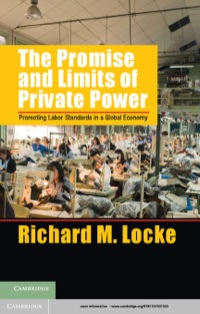 Cover image: The Promise and Limits of Private Power 9781107031555