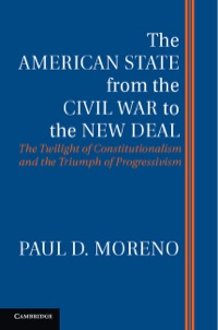 صورة الغلاف: The American State from the Civil War to the New Deal 9781107032958