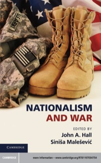 Titelbild: Nationalism and War 9781107034754