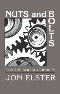 Cover image: Nuts and Bolts for the Social Sciences 1st edition 9780521376068