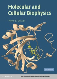 Imagen de portada: Molecular and Cellular Biophysics 1st edition 9780521624701