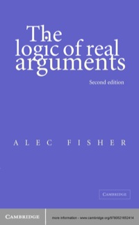 Imagen de portada: The Logic of Real Arguments 2nd edition 9780521652414