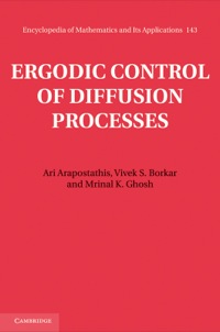 Imagen de portada: Ergodic Control of Diffusion Processes 1st edition 9780521768405