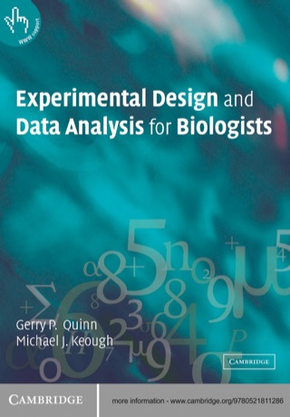 Cover image: Experimental Design and Data Analysis for Biologists 1st edition 9780521811286