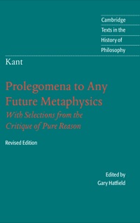 Cover image: Immanuel Kant: Prolegomena to Any Future Metaphysics 2nd edition 9780521828246