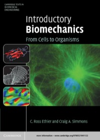 صورة الغلاف: Introductory Biomechanics 1st edition 9780521841122
