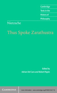 Cover image: Nietzsche: Thus Spoke Zarathustra 1st edition 9780521841719