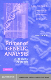 Imagen de portada: Primer of Genetic Analysis 3rd edition 9780521842686