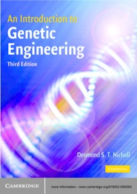 Cover image: An Introduction to Genetic Engineering 3rd edition 9780521615211