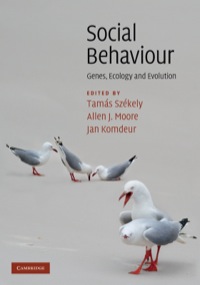 صورة الغلاف: Social Behaviour 1st edition 9780521709620