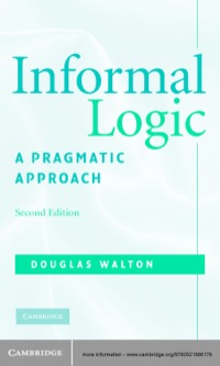 表紙画像: Informal Logic 2nd edition 9780521886178