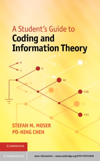 Imagen de portada: A Student's Guide to Coding and Information Theory 1st edition 9781107015838