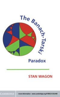 Cover image: The Banach-Tarski Paradox 1st edition 9780521457040