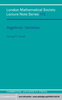 Imagen de portada: Algebraic Varieties 1st edition 9780521426138