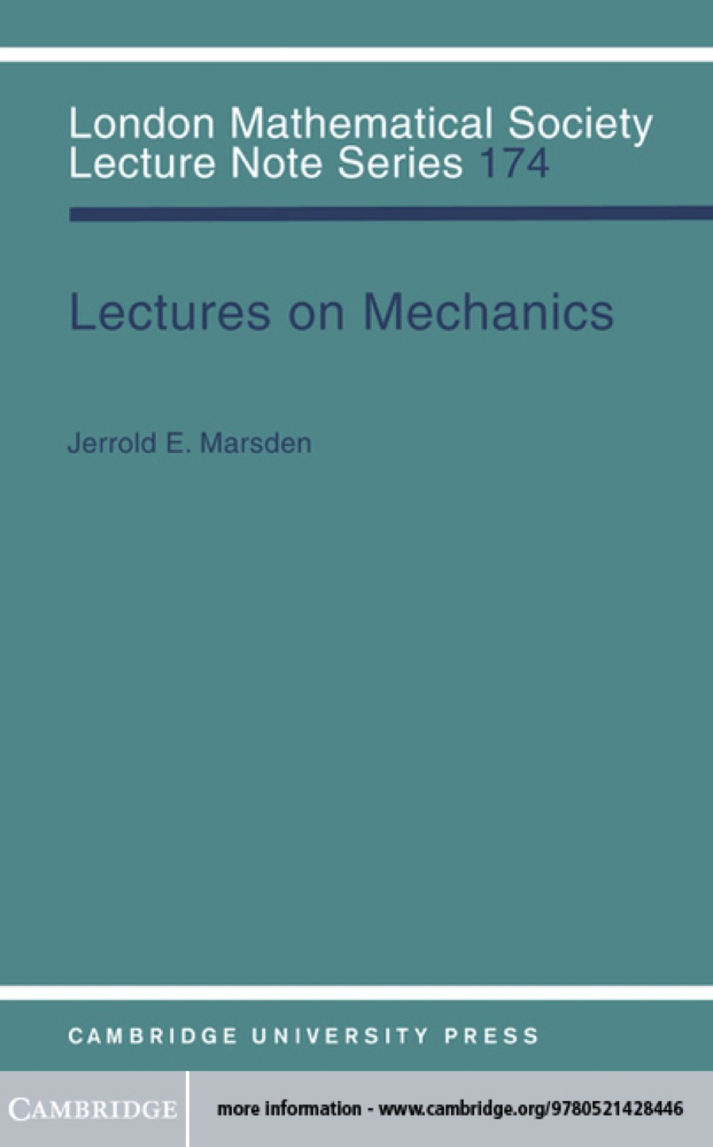 Lectures on Mechanics 1st Edition