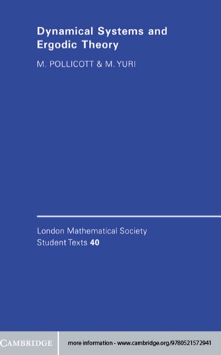 Cover image: Dynamical Systems and Ergodic Theory 1st edition 9780521572941
