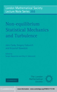 Omslagafbeelding: Non-equilibrium Statistical Mechanics and Turbulence 1st edition 9780521715140