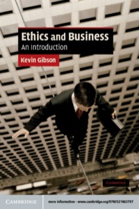 Cover image: Ethics and Business 9780521863797