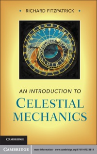 Omslagafbeelding: An Introduction to Celestial Mechanics 1st edition 9781107023819