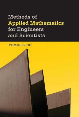 Titelbild: Methods of Applied Mathematics for Engineers and Scientists 9781107004122