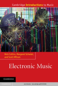 Imagen de portada: Electronic Music 9781107010932