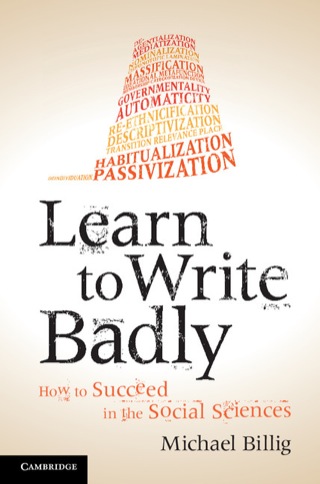 Cover image: Learn to Write Badly 9781107027053