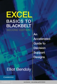 Cover image: Excel Basics to Blackbelt 2nd edition 9781107625525