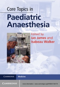 Cover image: Core Topics in Paediatric Anaesthesia 1st edition 9780521194174