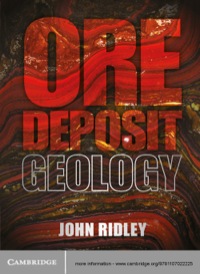 Imagen de portada: Ore Deposit Geology 1st edition 9781107022225