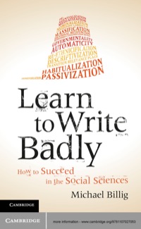 Imagen de portada: Learn to Write Badly 1st edition 9781107027053