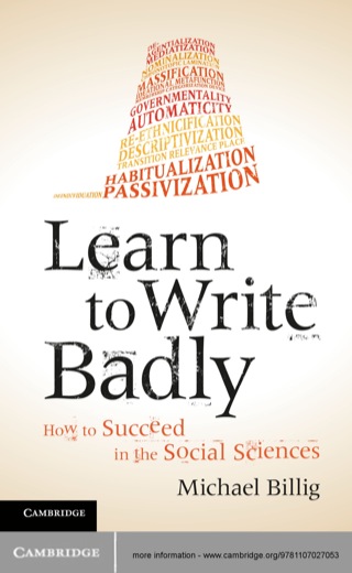 Cover image: Learn to Write Badly 1st edition 9781107027053