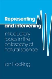 صورة الغلاف: Representing and Intervening 1st edition 9780521282468