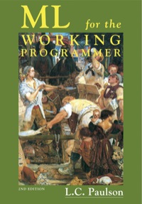 Cover image: ML for the Working Programmer 2nd edition 9780521565431