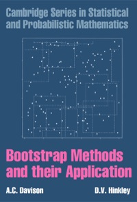Imagen de portada: Bootstrap Methods and their Application 1st edition 9780521574716