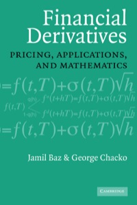 表紙画像: Financial Derivatives 1st edition 9780521815109