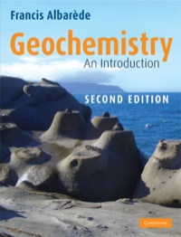 Cover image: Geochemistry 2nd edition 9780521706933
