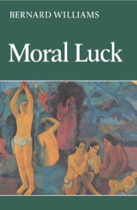 Cover image: Moral Luck 9780521243728