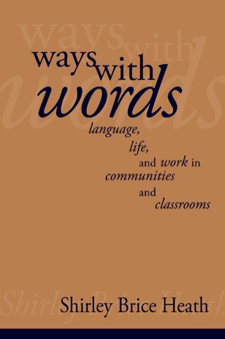 Titelbild: Ways with Words 9780521273190