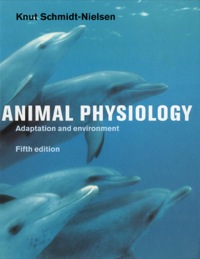 Cover image: Animal Physiology 5th edition 9780521570985