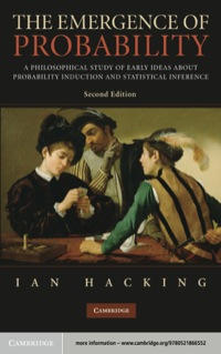 Imagen de portada: The Emergence of Probability 2nd edition 9780521866552