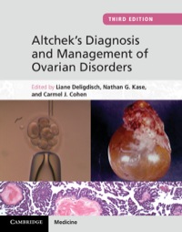 صورة الغلاف: Altchek's Diagnosis and Management of Ovarian Disorders 3rd edition 9781107012813