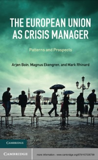 Cover image: The European Union as Crisis Manager 1st edition 9781107035799