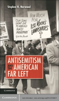 Omslagafbeelding: Antisemitism and the American Far Left 1st edition 9781107657007