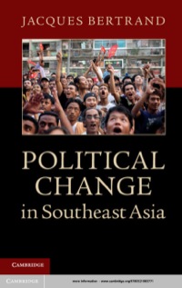 Cover image: Political Change in Southeast Asia 9780521883771