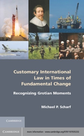 Cover image: Customary International Law in Times of Fundamental Change 9781107035232