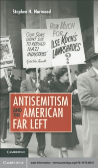 Omslagafbeelding: Antisemitism and the American Far Left 9781107657007